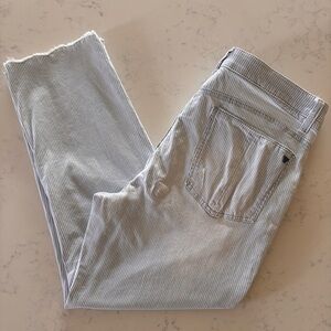 Wit & Wisdom blue & white striped jeans Sz 14 (nr)